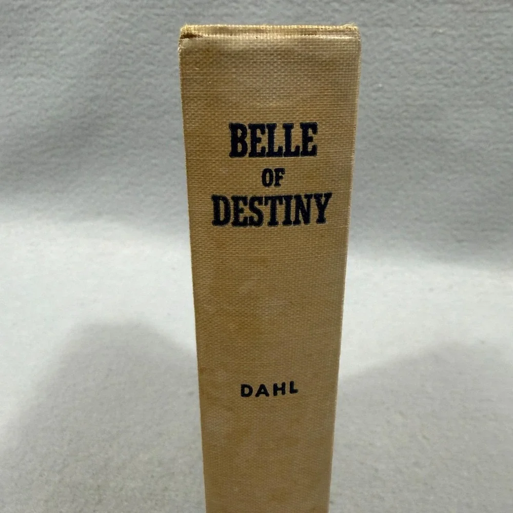 Vintage 1958 Signed Belle of Destiny Evelyn Dahl HC First Ed Madame LeVert Novel